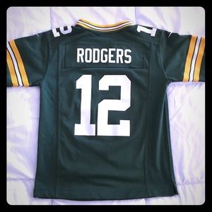 NIKE NFL Rodgers Green Bay Packers Jersey Youth
